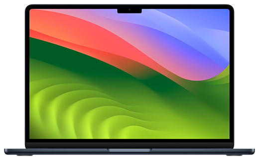 MacBook Air 13 2024 M3 8-Core CPU 10-Core GPU 16GB 512GB Midnight